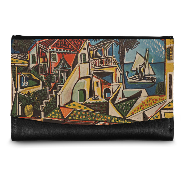 Custom Mediterranean Landscape by Pablo Picasso Genuine Leather Women's Wallet - Small