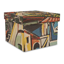 Mediterranean Landscape by Pablo Picasso Gift Box with Lid - Canvas Wrapped - Large