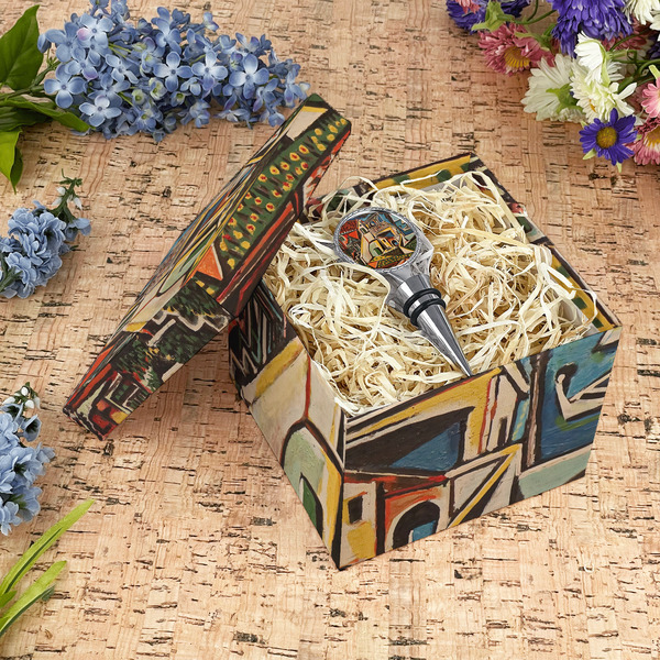 Mediterranean Landscape by Pablo Picasso Gift Boxes with Lid - Canvas Wrapped - Medium - In Context