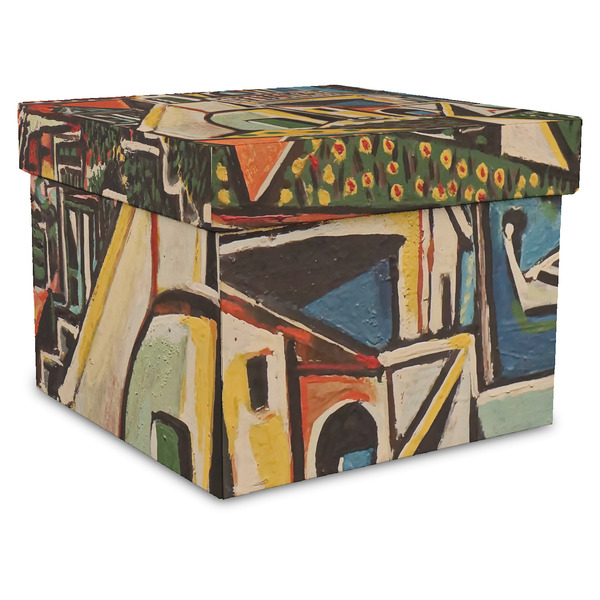 Custom Mediterranean Landscape by Pablo Picasso Gift Box with Lid - Canvas Wrapped - X-Large
