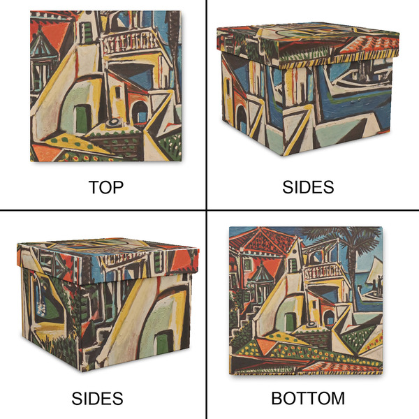 Mediterranean Landscape by Pablo Picasso Gift Boxes with Lid - Canvas Wrapped - XX-Large - Approval