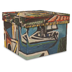 Mediterranean Landscape by Pablo Picasso Gift Box with Lid - Canvas Wrapped - XX-Large