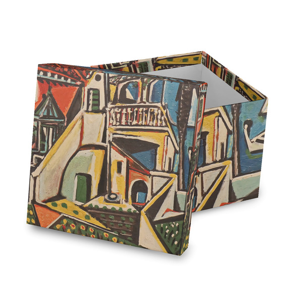 Custom Mediterranean Landscape by Pablo Picasso Gift Box with Lid - Canvas Wrapped