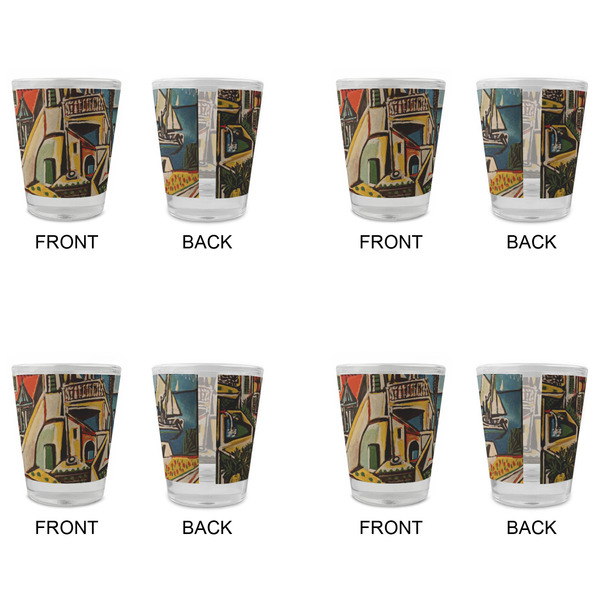 Mediterranean Landscape by Pablo Picasso Glass Shot Glass - Standard - Set of 4 - APPROVAL