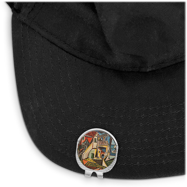 Mediterranean Landscape by Pablo Picasso Golf Ball Marker Hat Clip - Main