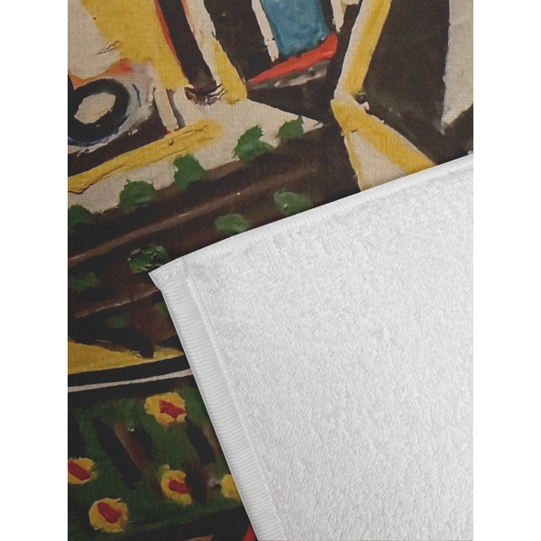 Mediterranean Landscape by Pablo Picasso Golf Towel - Detail