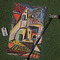 Mediterranean Landscape by Pablo Picasso Golf Towel Gift Set - Main