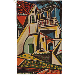 Mediterranean Landscape by Pablo Picasso Golf Towel - Poly-Cotton Blend - Small