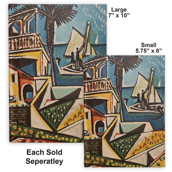 Mediterranean Landscape by Pablo Picasso Hard Cover Journal - Compare