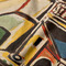 Mediterranean Landscape by Pablo Picasso Hooded Baby Towel- Detail Close Up