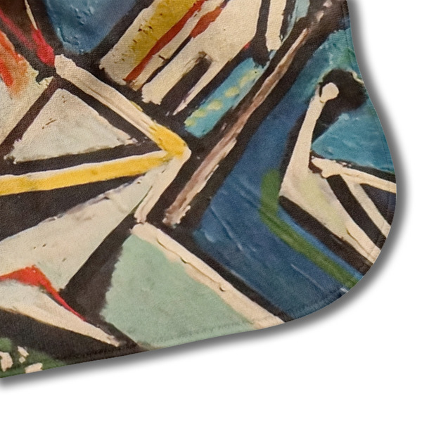 Mediterranean Landscape by Pablo Picasso Hooded Baby Towel- Detail Corner