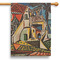 Mediterranean Landscape by Pablo Picasso House Flags - Single Sided - PARENT MAIN
