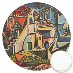 Mediterranean Landscape by Pablo Picasso Printed Cookie Topper - 3.25"