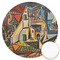 Mediterranean Landscape by Pablo Picasso Printed Cookie Topper - 3.25"