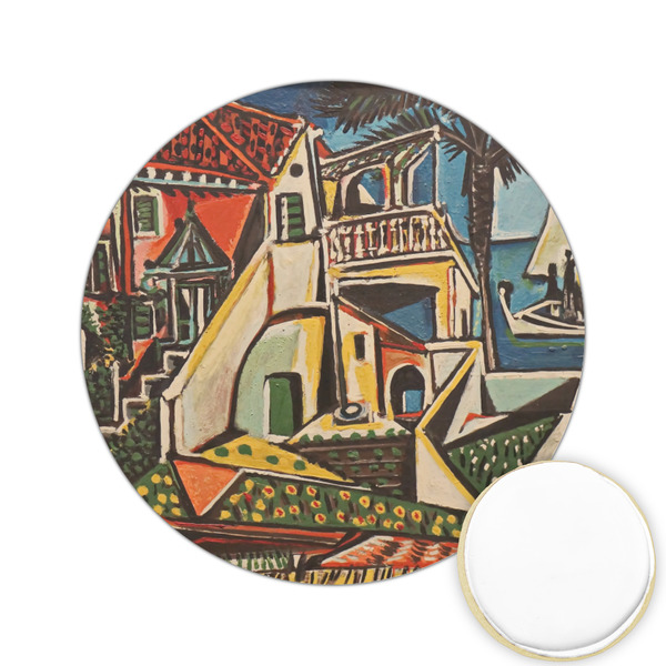 Custom Mediterranean Landscape by Pablo Picasso Printed Cookie Topper - 2.15"
