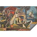 Mediterranean Landscape by Pablo Picasso Indoor / Outdoor Rug - 3'x5'