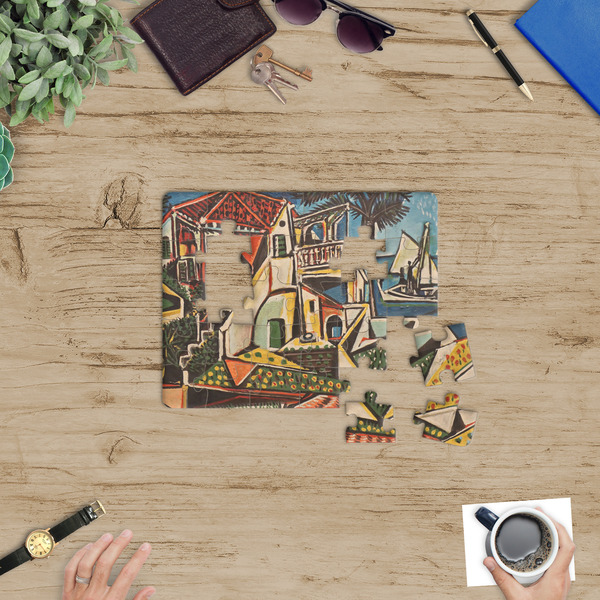 Mediterranean Landscape by Pablo Picasso Jigsaw Puzzle 30 Piece - In Context