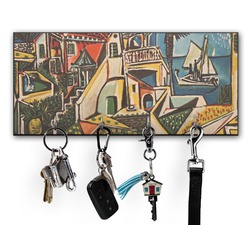 Mediterranean Landscape by Pablo Picasso Key Hanger w/ 4 Hooks