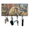 Mediterranean Landscape by Pablo Picasso Key Hanger w/ 4 Hooks & Keys