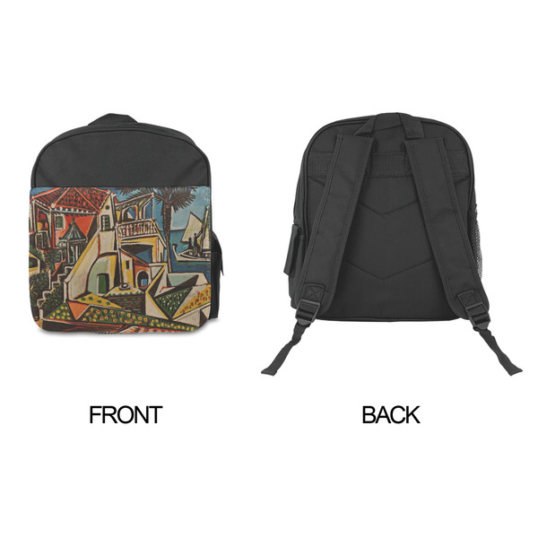 Mediterranean Landscape by Pablo Picasso Kid's Backpack - Approval