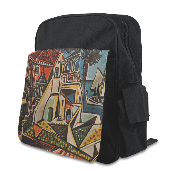 Custom Mediterranean Landscape by Pablo Picasso Preschool Backpack