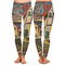Mediterranean Landscape by Pablo Picasso Ladies Leggings - Front and Back