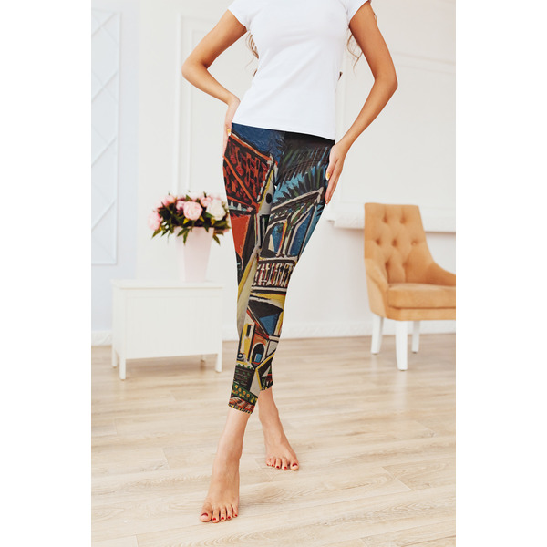 Mediterranean Landscape by Pablo Picasso Ladies Leggings - LIFESTYLE 2