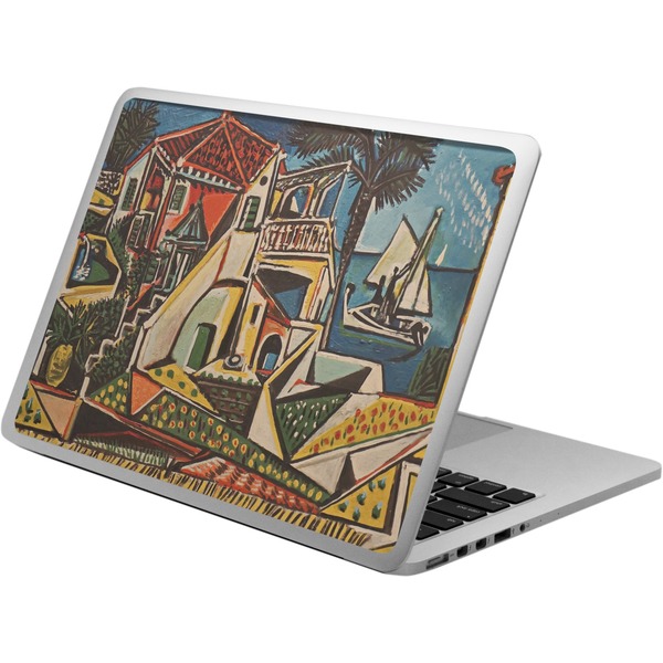 Custom Mediterranean Landscape by Pablo Picasso Laptop Skin - Custom Sized