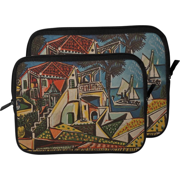 Mediterranean Landscape by Pablo Picasso Laptop Sleeve (Size Comparison)