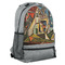 Mediterranean Landscape by Pablo Picasso Large Backpack - Gray - Angled View