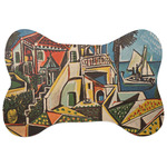Mediterranean Landscape by Pablo Picasso Bone Shaped Dog Food Mat (Large)