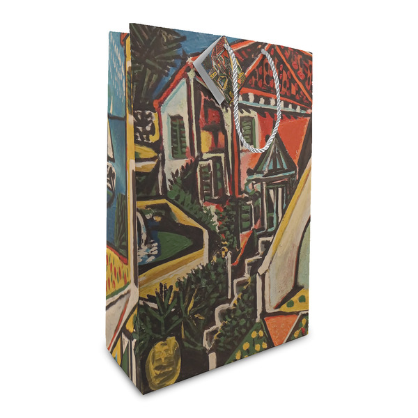 Custom Mediterranean Landscape by Pablo Picasso Large Gift Bag
