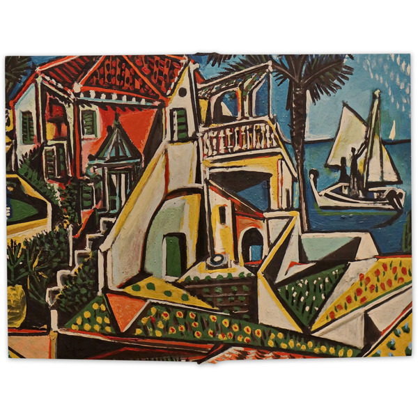 Mediterranean Landscape by Pablo Picasso Large Hard Cover Journal - Apvl