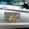 Mediterranean Landscape by Pablo Picasso Large Rectangle Car Magnets- In Context