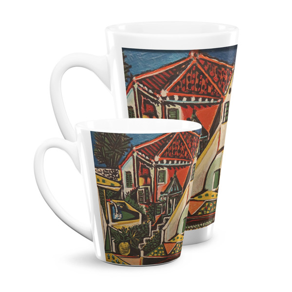 Mediterranean Landscape by Pablo Picasso Latte Mugs Main