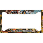 Mediterranean Landscape by Pablo Picasso License Plate Frame