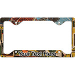 Mediterranean Landscape by Pablo Picasso License Plate Frame - Style C