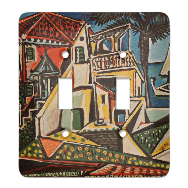 Custom Mediterranean Landscape by Pablo Picasso Light Switch Cover (2 Toggle Plate)
