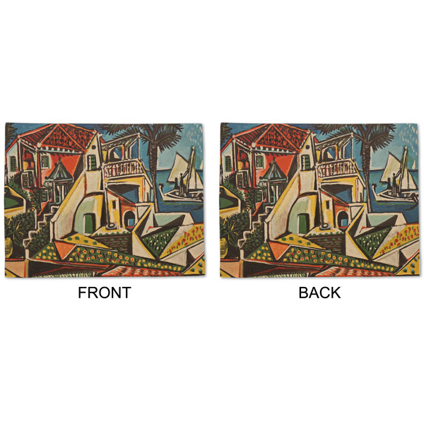 Mediterranean Landscape by Pablo Picasso Linen Placemat - APPROVAL (double sided)