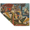 Mediterranean Landscape by Pablo Picasso Linen Placemat - Folded Corner (double side)
