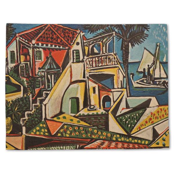 Custom Mediterranean Landscape by Pablo Picasso Single-Sided Linen Placemat - Single