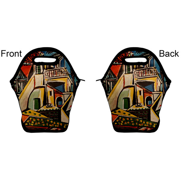Mediterranean Landscape by Pablo Picasso Lunch Bag - Front and Back
