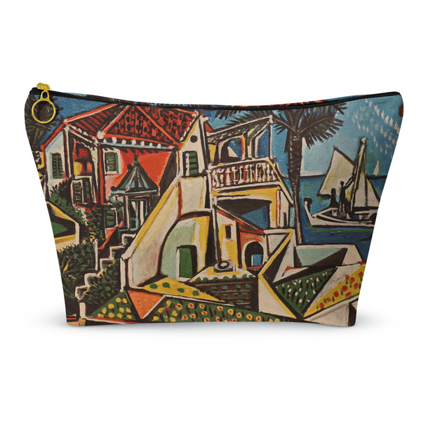 Custom Mediterranean Landscape by Pablo Picasso Makeup Bag - Large - 12.5"x7"