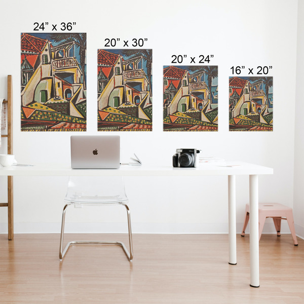 Mediterranean Landscape by Pablo Picasso Matte Poster - Sizes