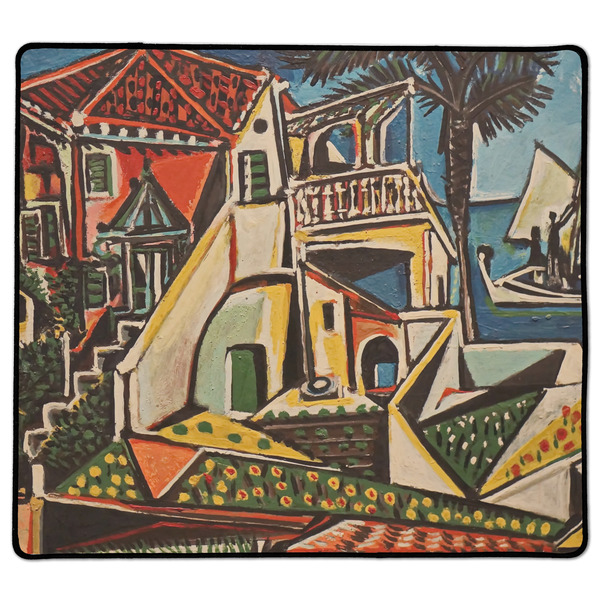 Custom Mediterranean Landscape by Pablo Picasso XL Gaming Mouse Pad - 18" x 16"