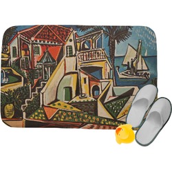 Mediterranean Landscape by Pablo Picasso Memory Foam Bath Mat
