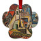 Mediterranean Landscape by Pablo Picasso Metal Paw Ornament - Double Sided