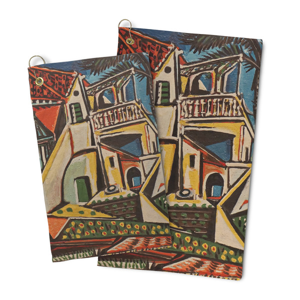 Mediterranean Landscape by Pablo Picasso Microfiber Golf Towel - PARENT/MAIN