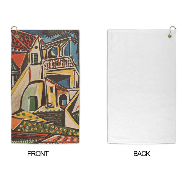 Mediterranean Landscape by Pablo Picasso Microfiber Golf Towels - APPROVAL