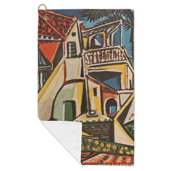 Mediterranean Landscape by Pablo Picasso Microfiber Golf Towels - FOLD